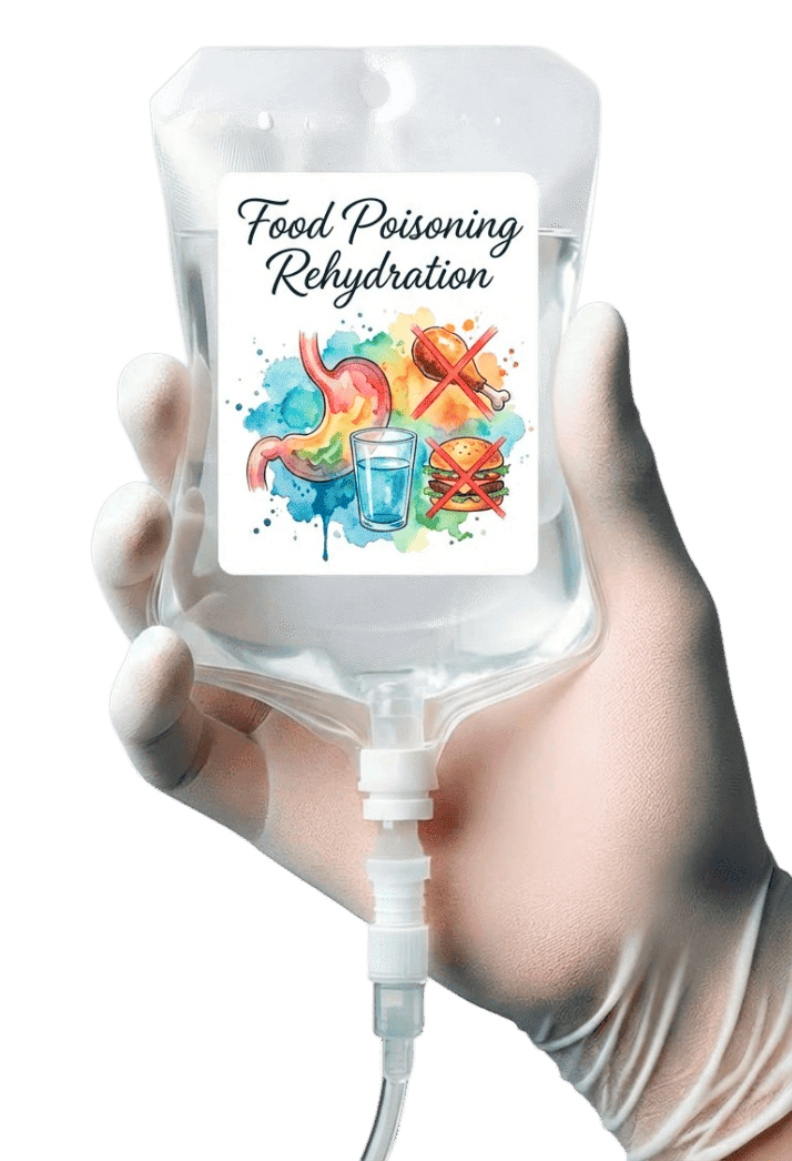 Food Poisoning Rehydration IV drip — IV therapy in Phuket