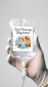 Food Poisoning Rehydration IV drip — Svoboda Clinic Phuket