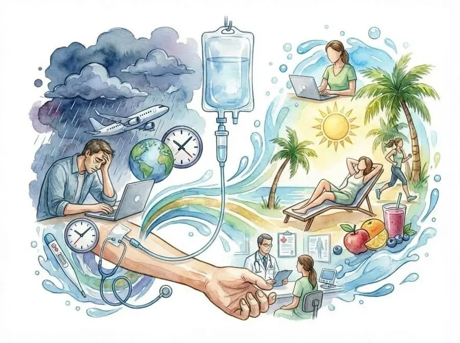 Fast recovery: for travel, holidays, and training