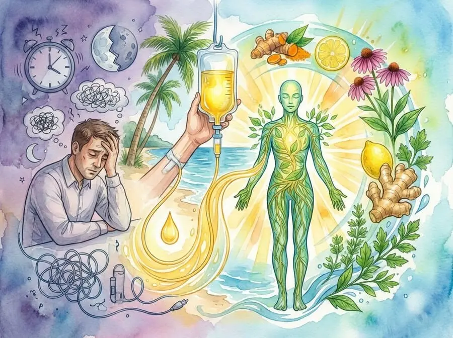 Stress support and recovery IV therapy