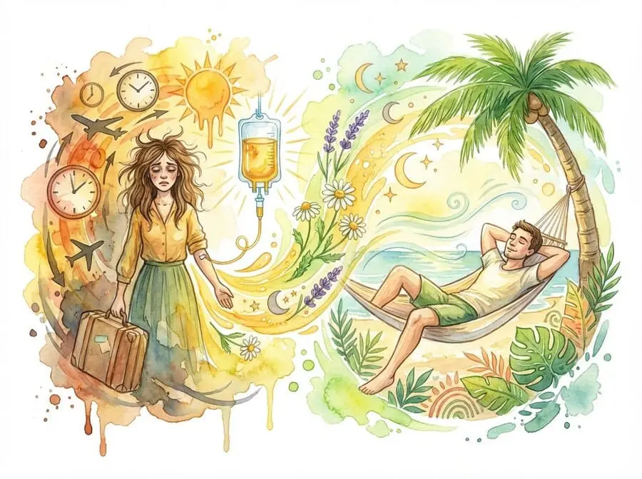 Wellness IV drips: stress support and sleep