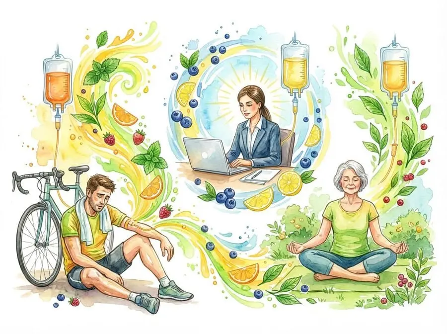 Wellness IV drips: energy and focus