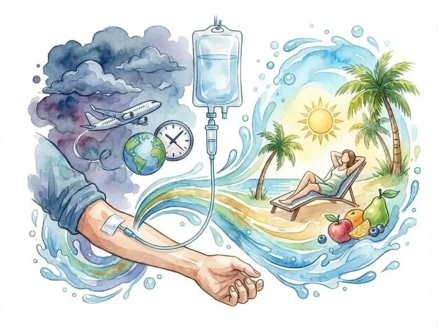 Адаптационные капельницы после перелёта