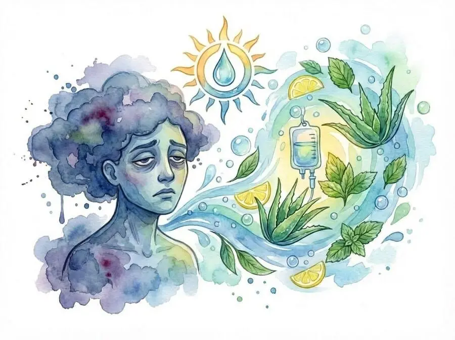 Детокс после вечеринок и перегрузки