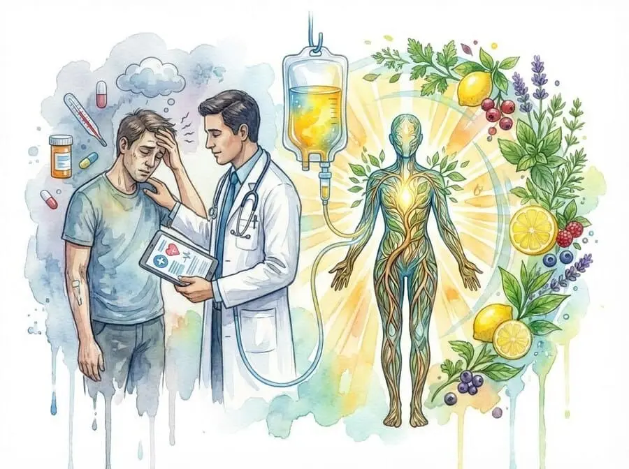 Восстановительные капельницы после заболеваний