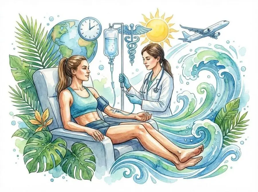 Восстановление после перелётов и акклиматизация